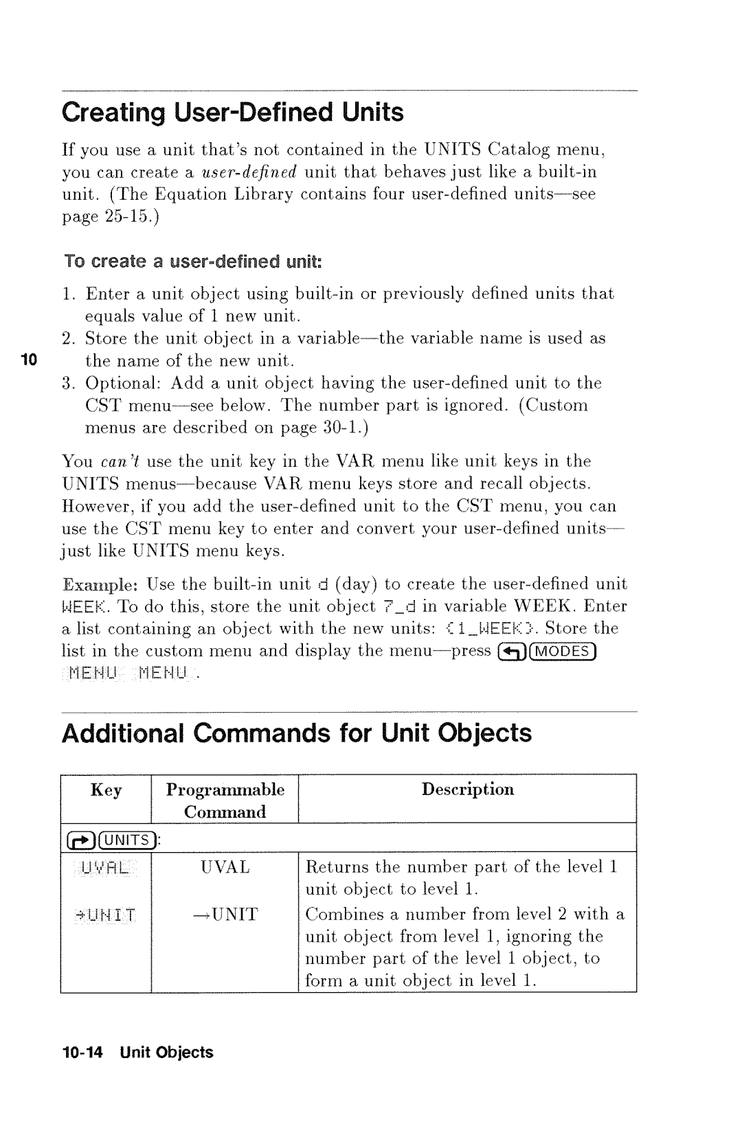 HP 48gx Graphing manual 