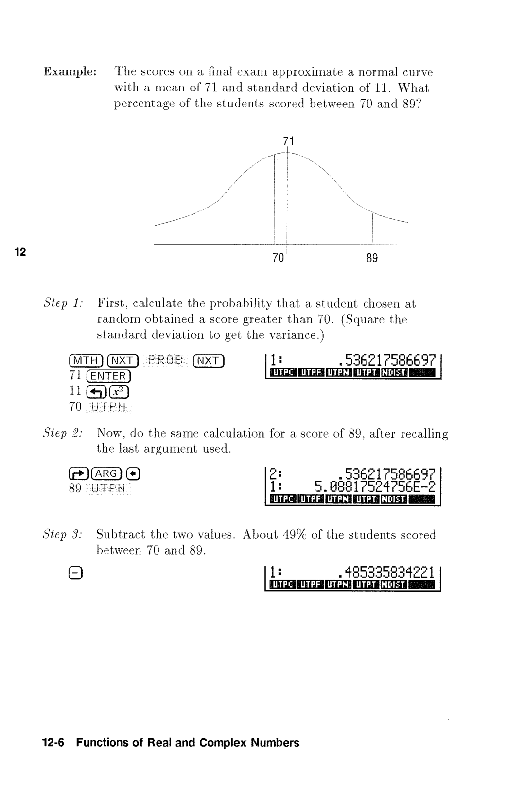 HP 48gx Graphing manual 