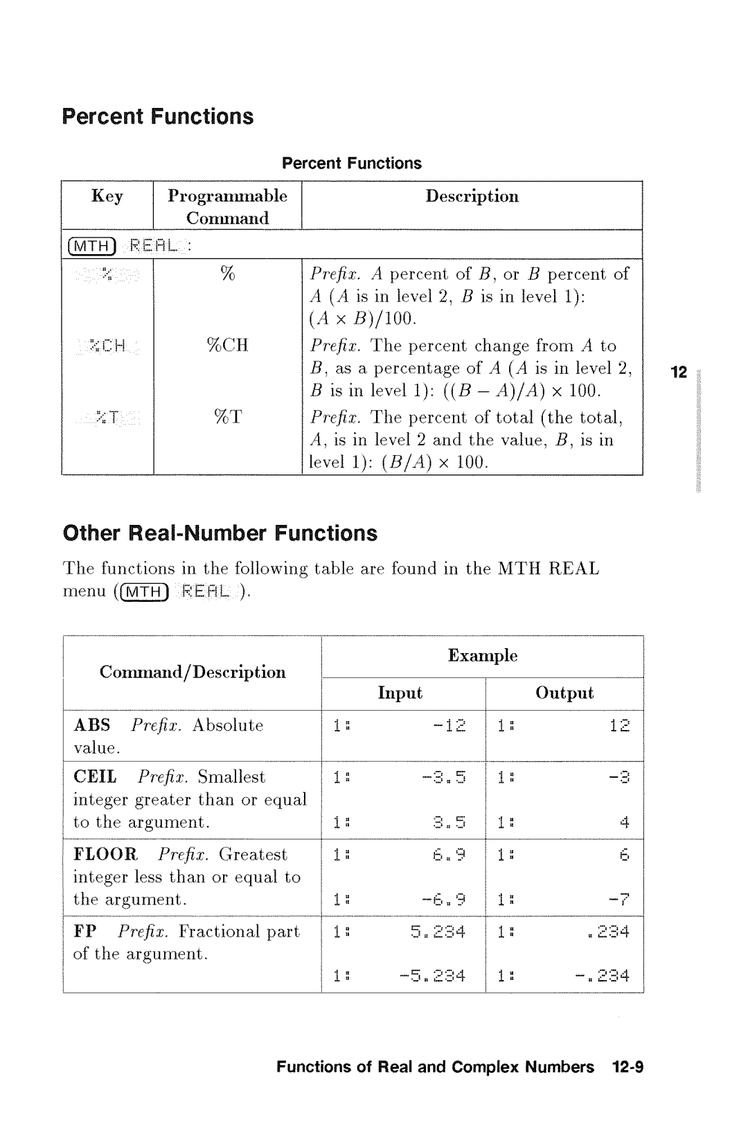 HP 48gx Graphing manual 