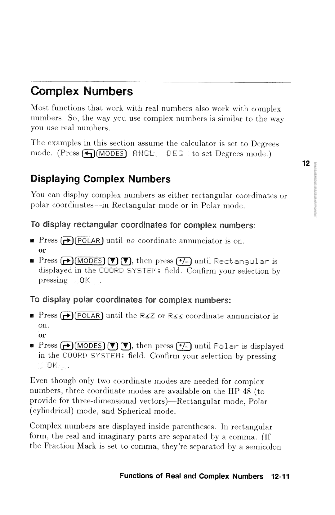 HP 48gx Graphing manual 