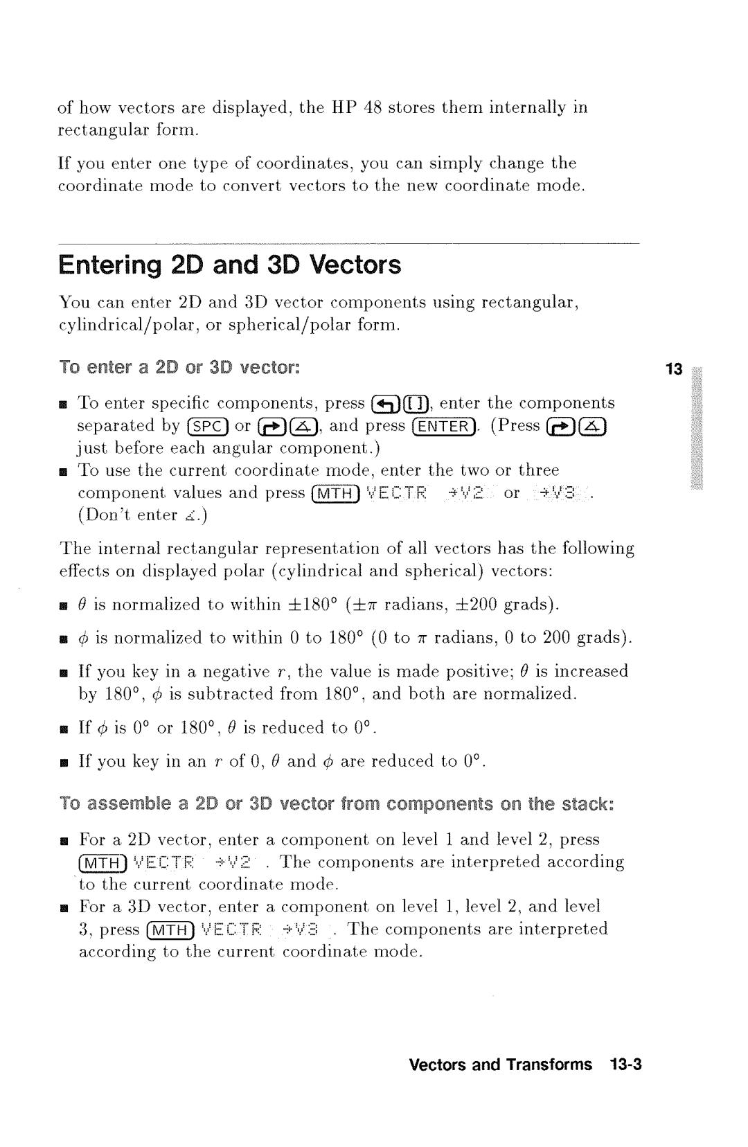 HP 48gx Graphing manual 