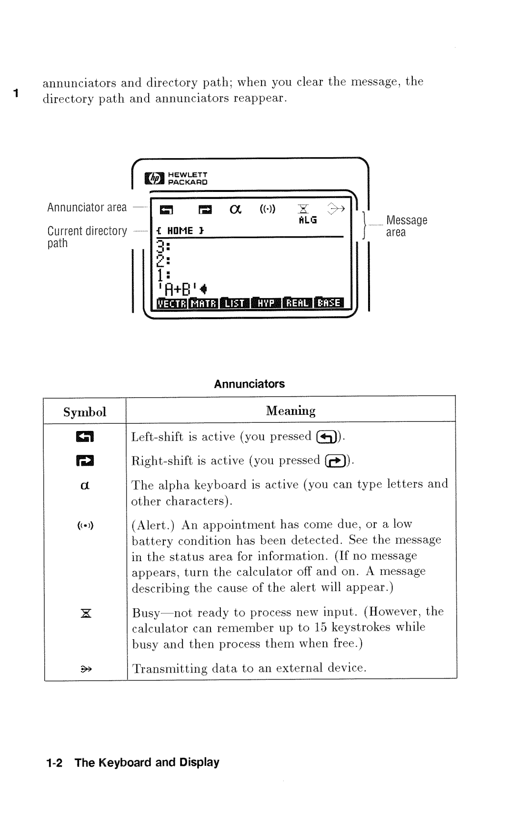 HP 48gx Graphing manual 