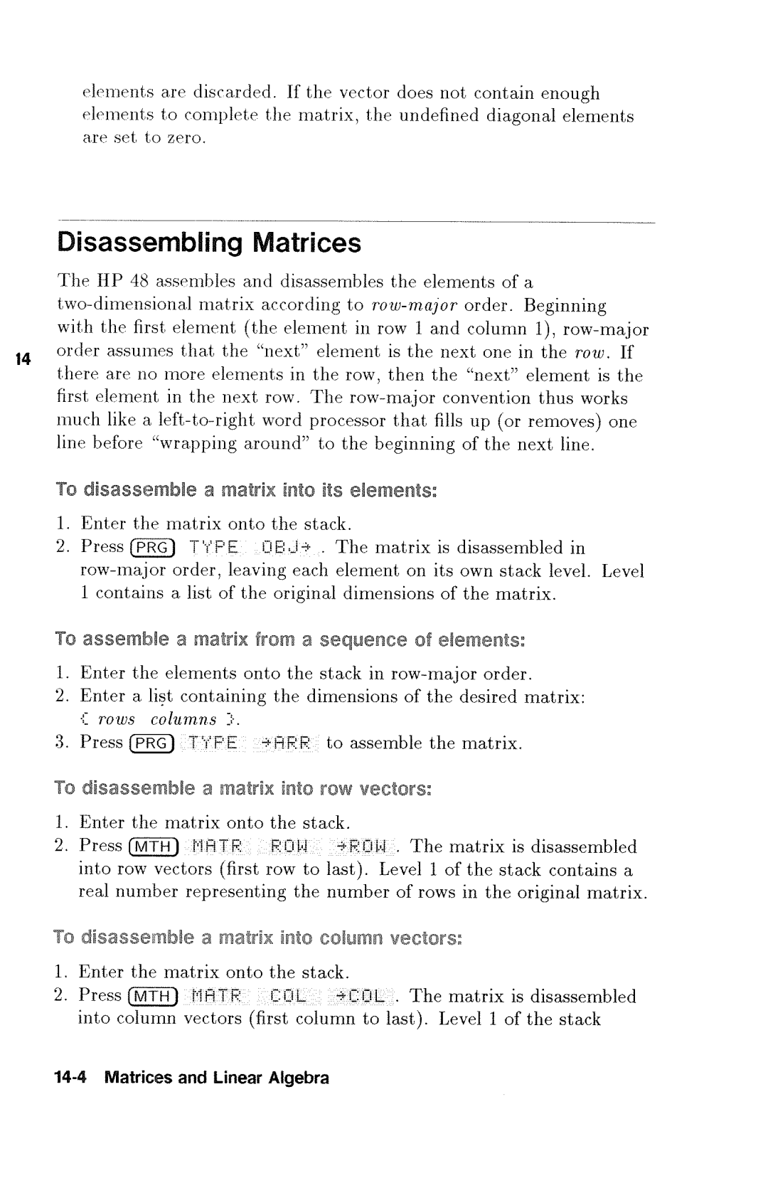 HP 48gx Graphing manual 