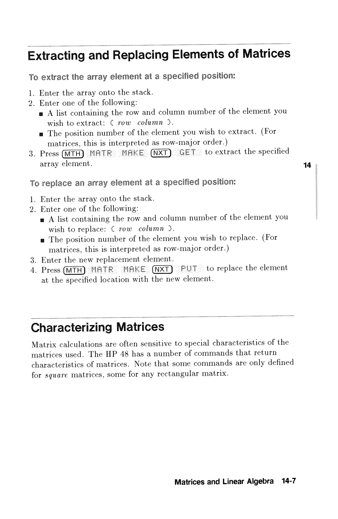 HP 48gx Graphing manual 