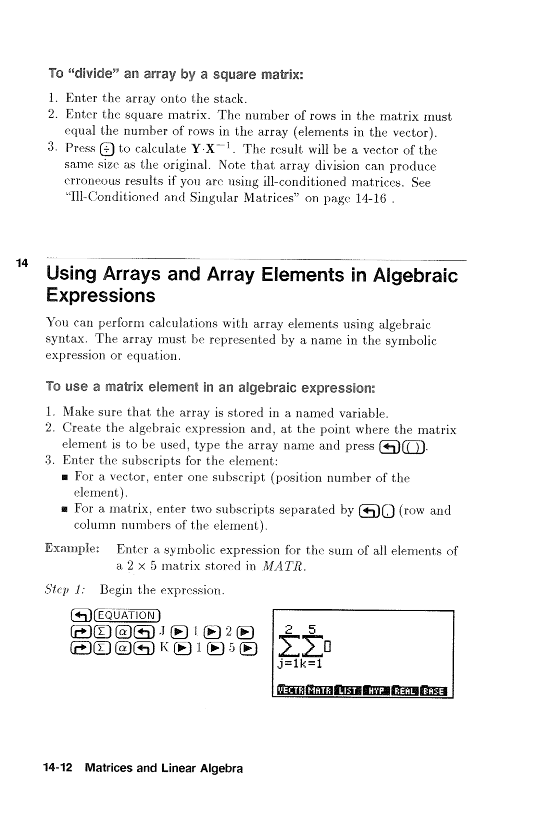 HP 48gx Graphing manual 