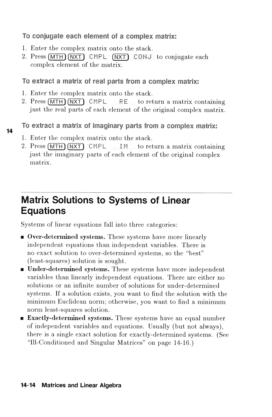 HP 48gx Graphing manual 