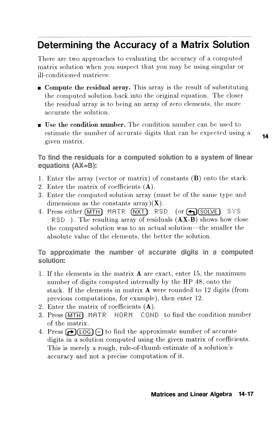 HP 48gx Graphing manual 