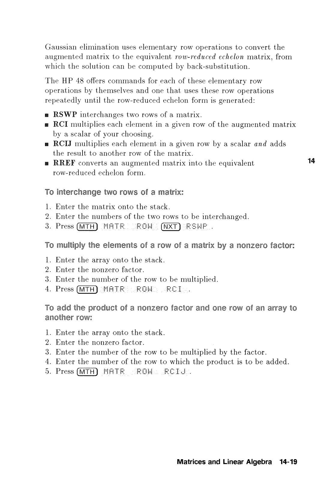 HP 48gx Graphing manual 