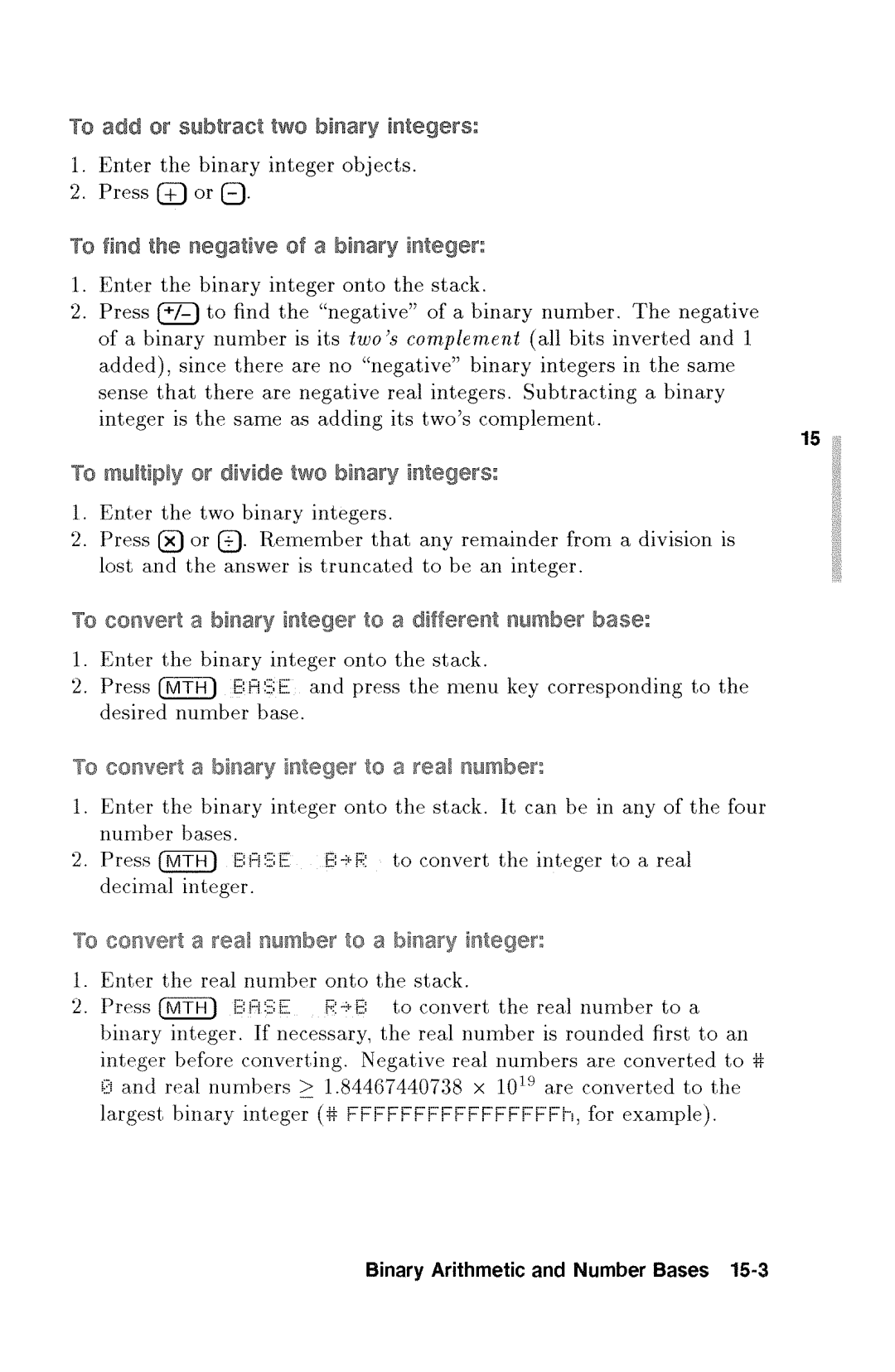 HP 48gx Graphing manual 