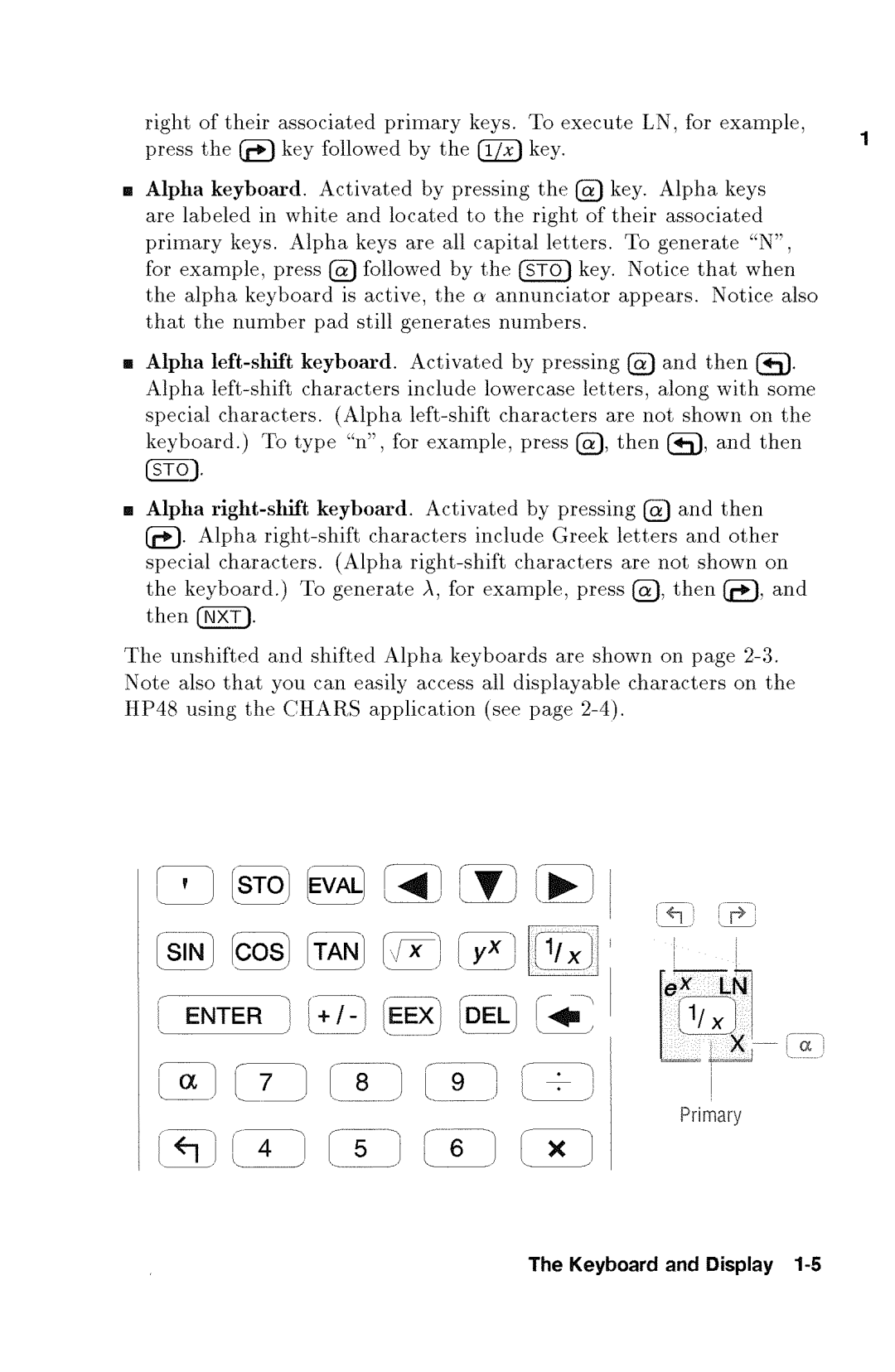 HP 48gx Graphing manual 