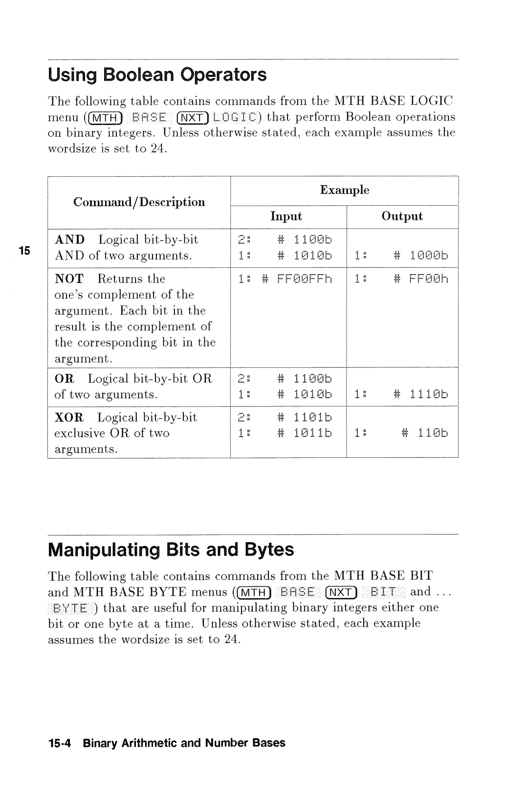 HP 48gx Graphing manual 