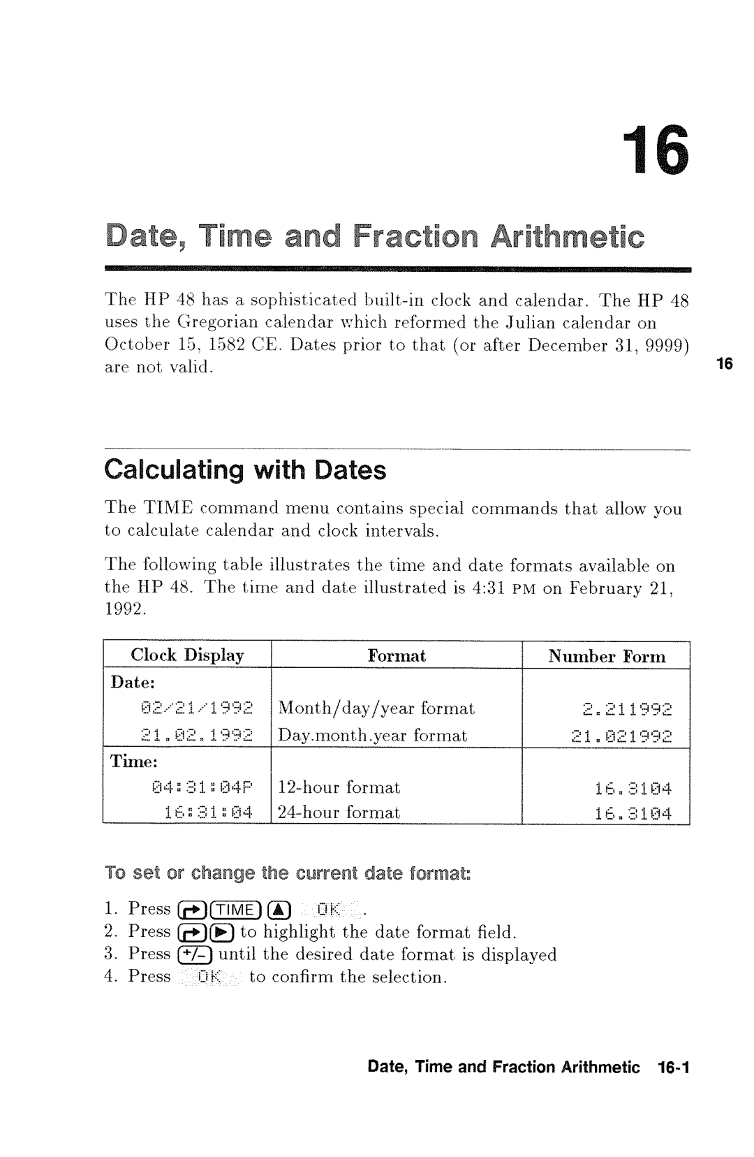 HP 48gx Graphing manual 