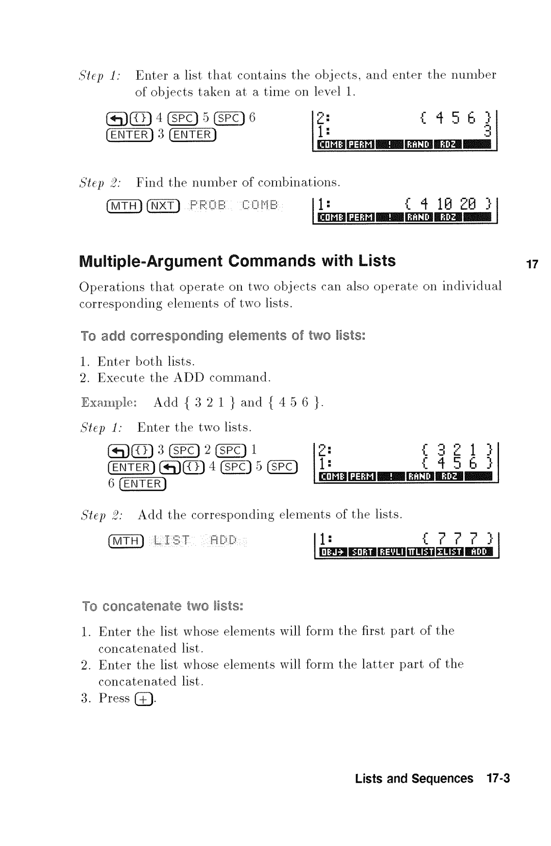 HP 48gx Graphing manual 