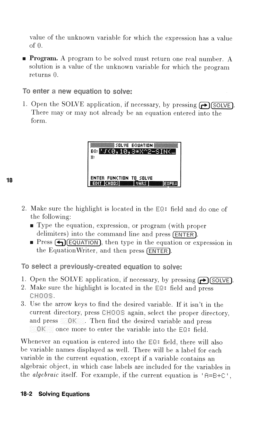 HP 48gx Graphing manual 