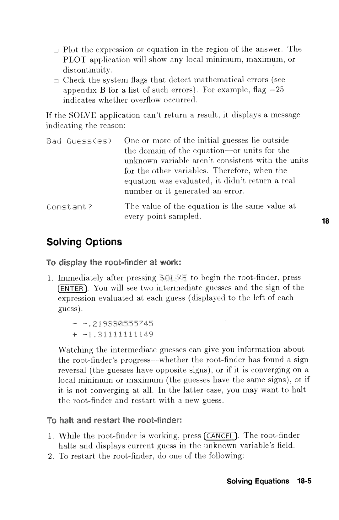 HP 48gx Graphing manual 