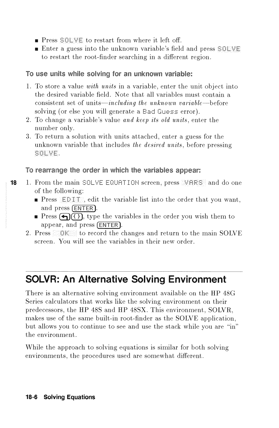 HP 48gx Graphing manual 