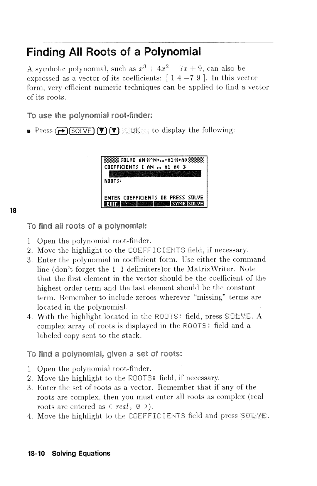 HP 48gx Graphing manual 