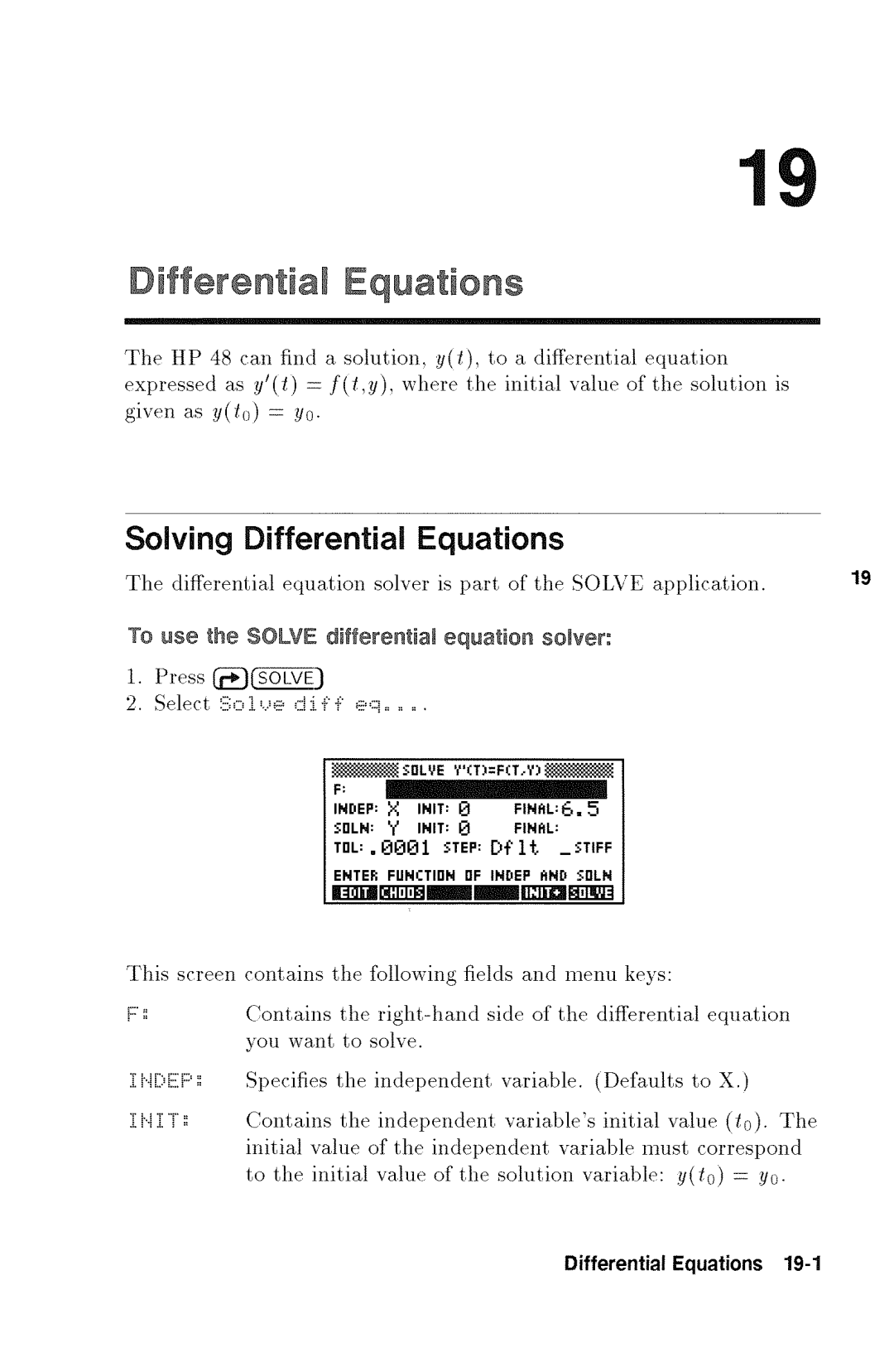 HP 48gx Graphing manual 