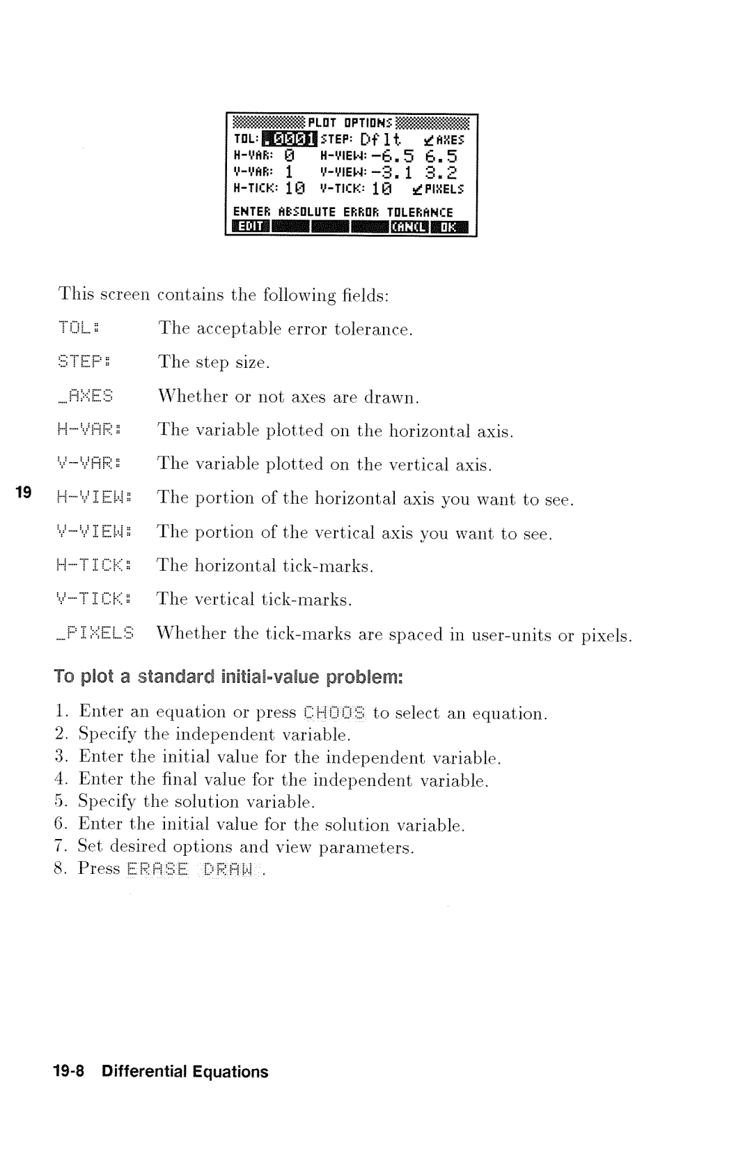 HP 48gx Graphing manual 