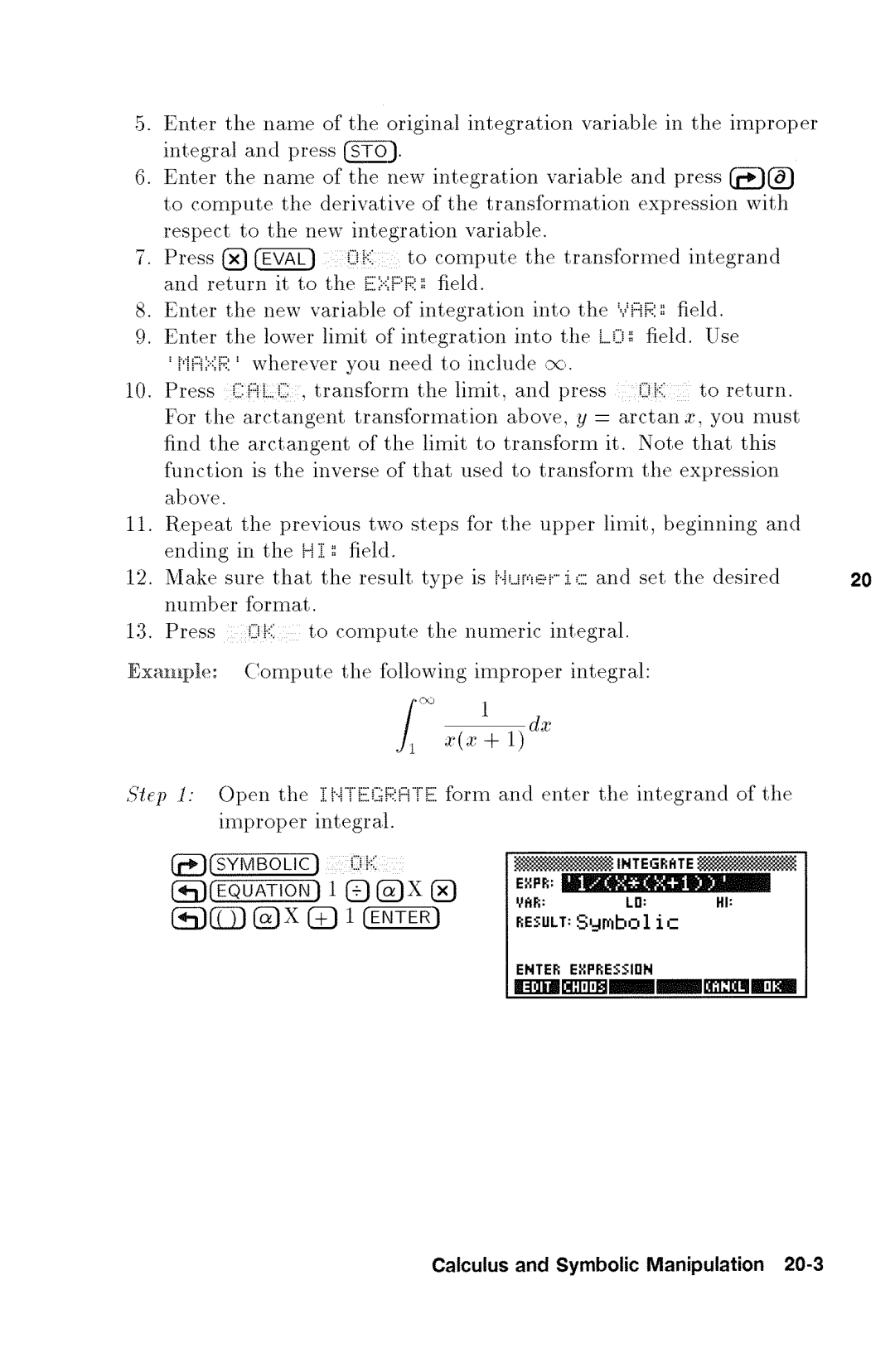 HP 48gx Graphing manual 