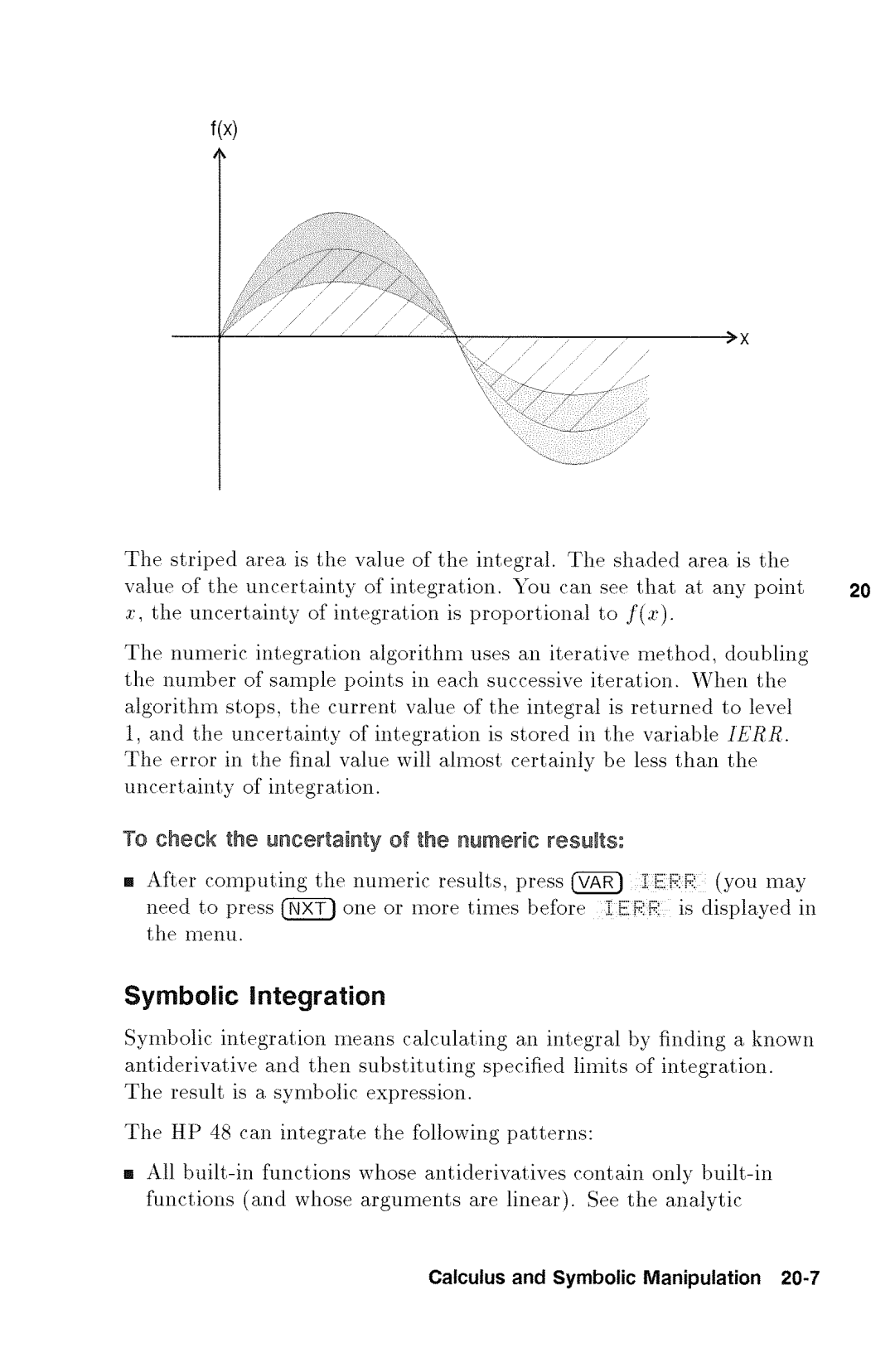 HP 48gx Graphing manual 