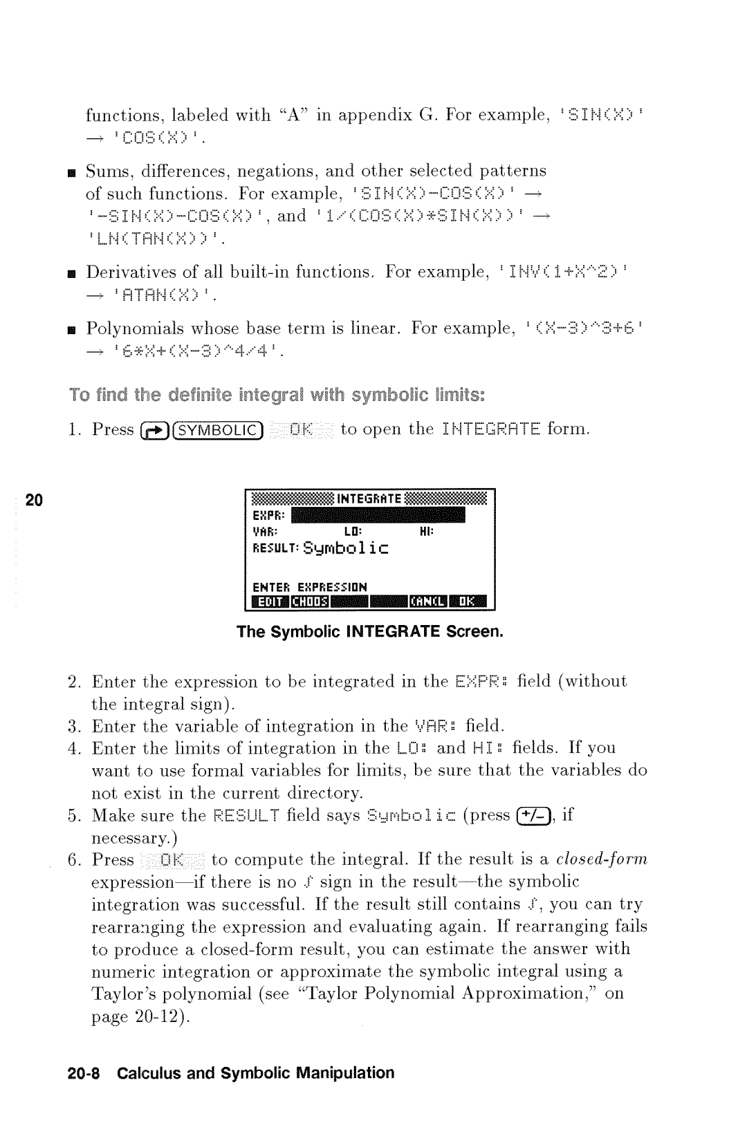 HP 48gx Graphing manual 