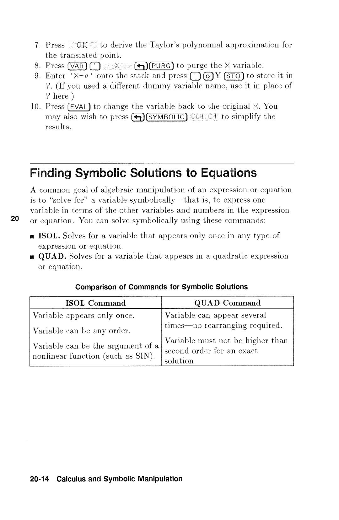 HP 48gx Graphing manual 