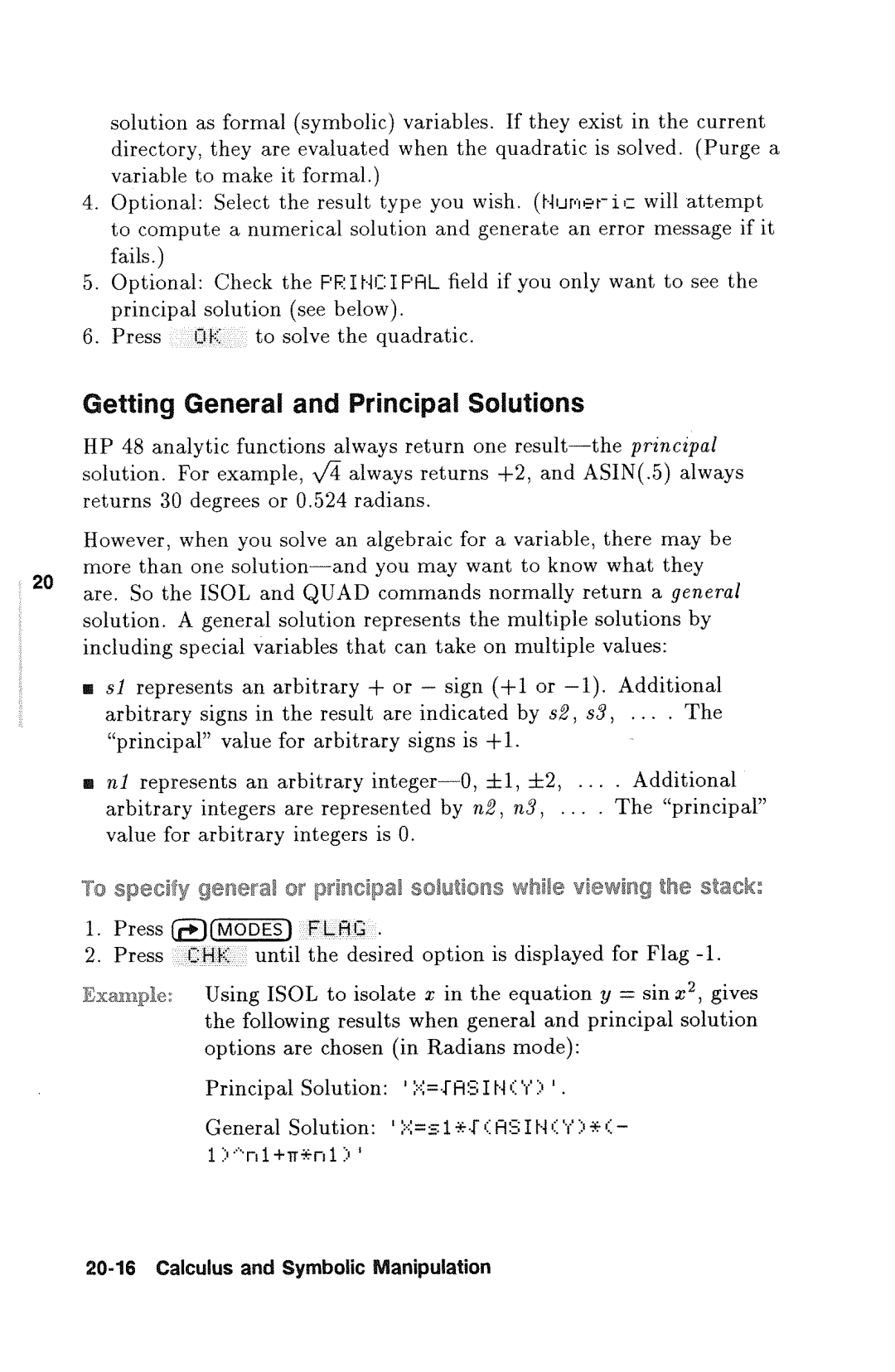 HP 48gx Graphing manual 