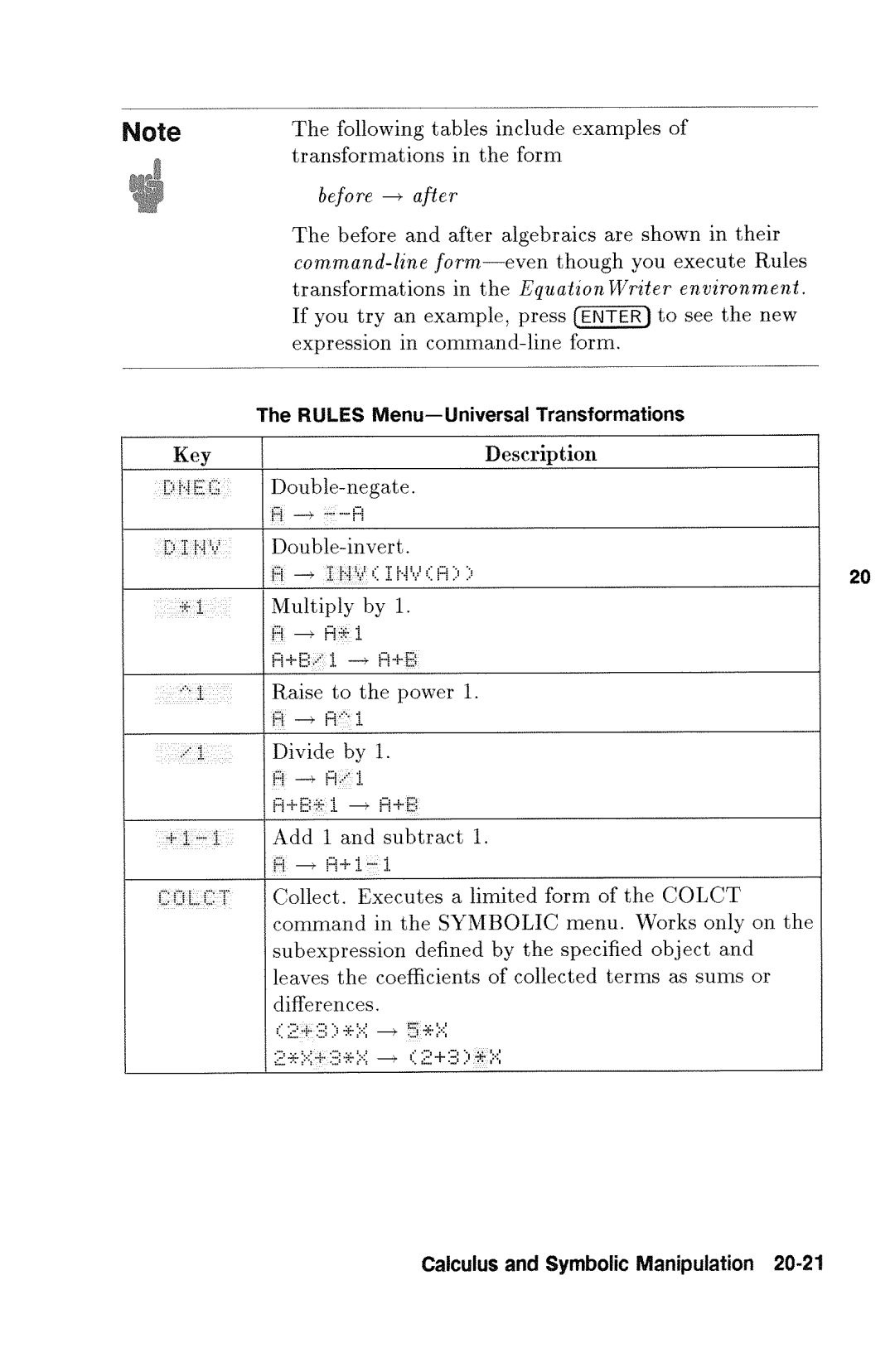 HP 48gx Graphing manual 