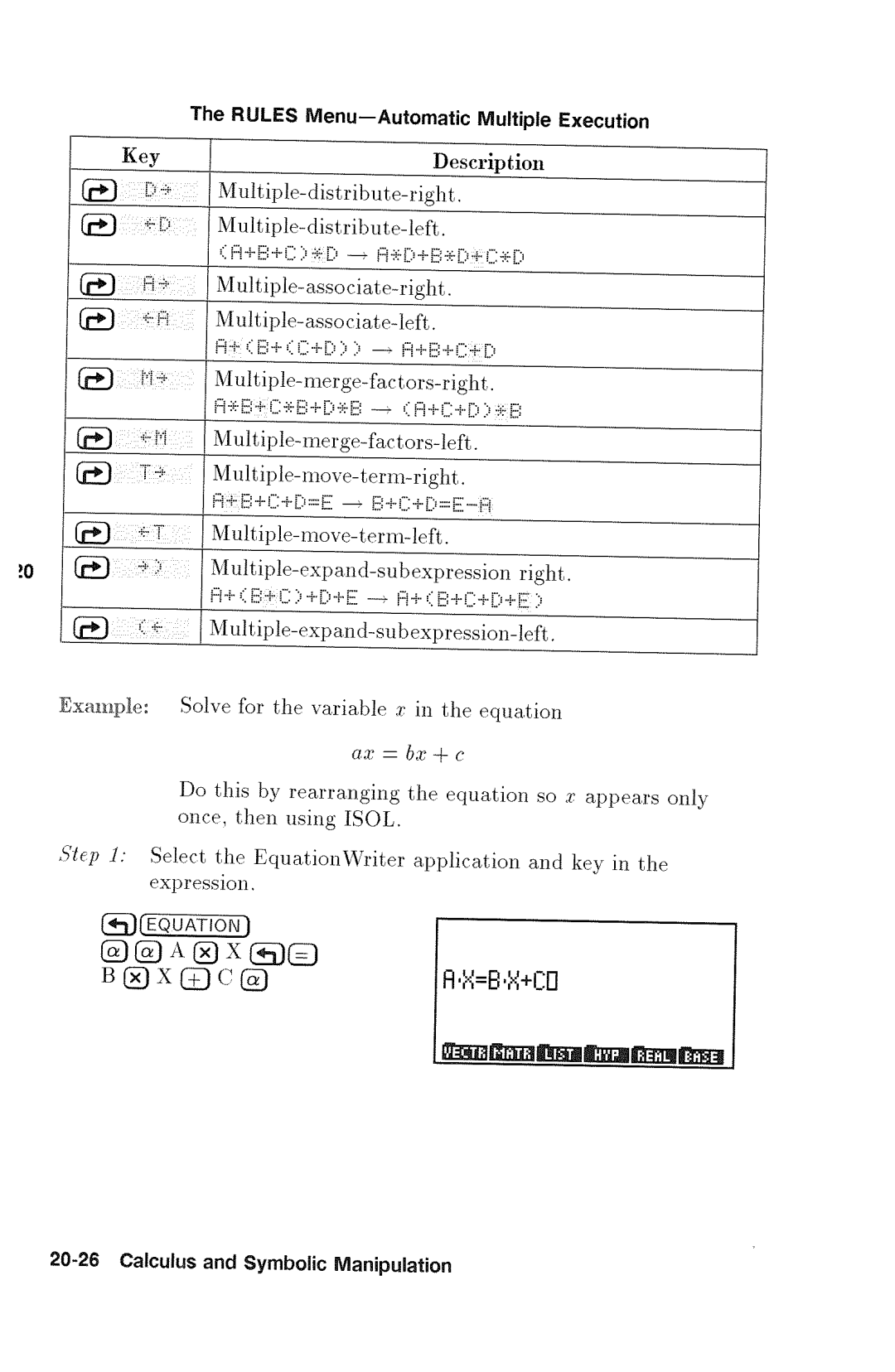 HP 48gx Graphing manual 