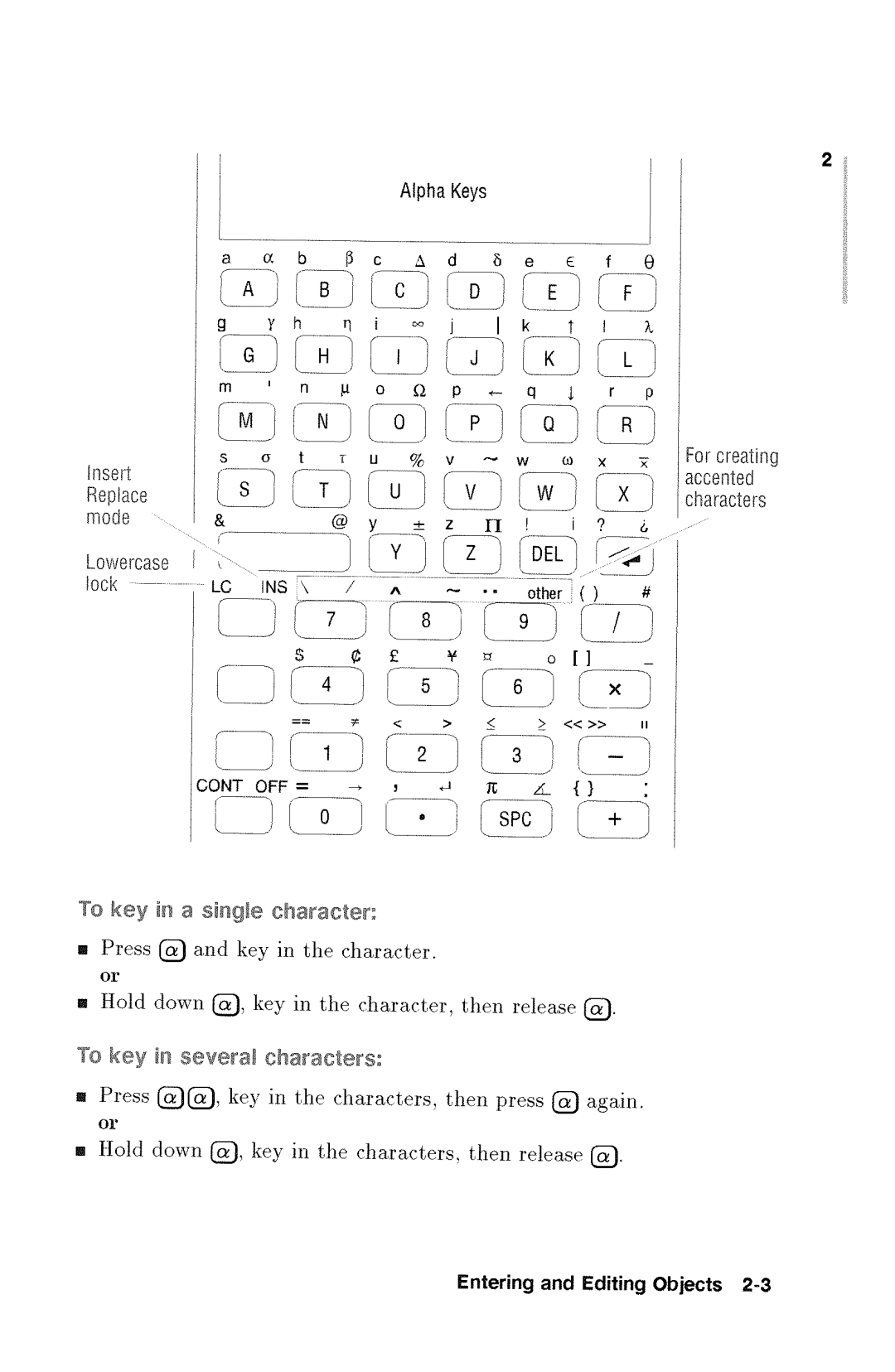 HP 48gx Graphing manual 