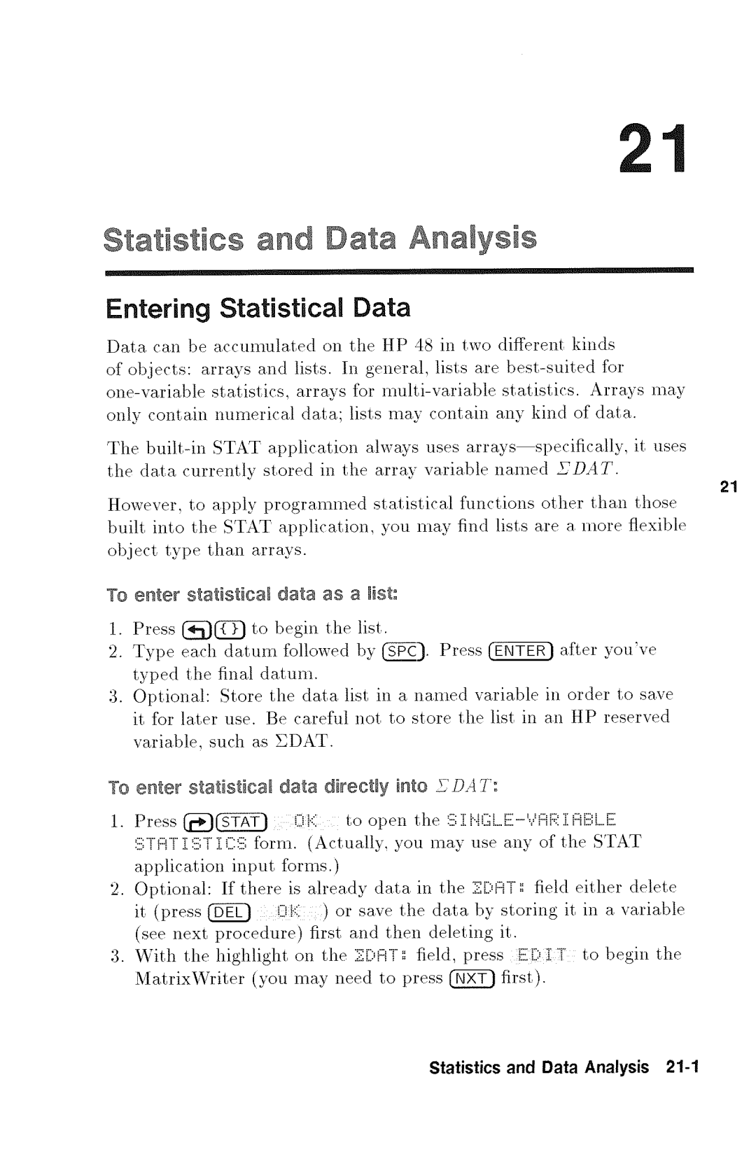 HP 48gx Graphing manual 