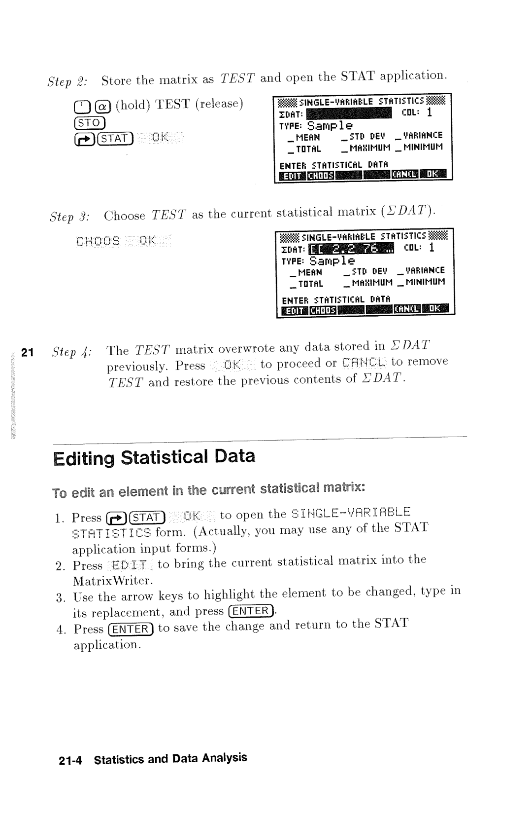 HP 48gx Graphing manual 