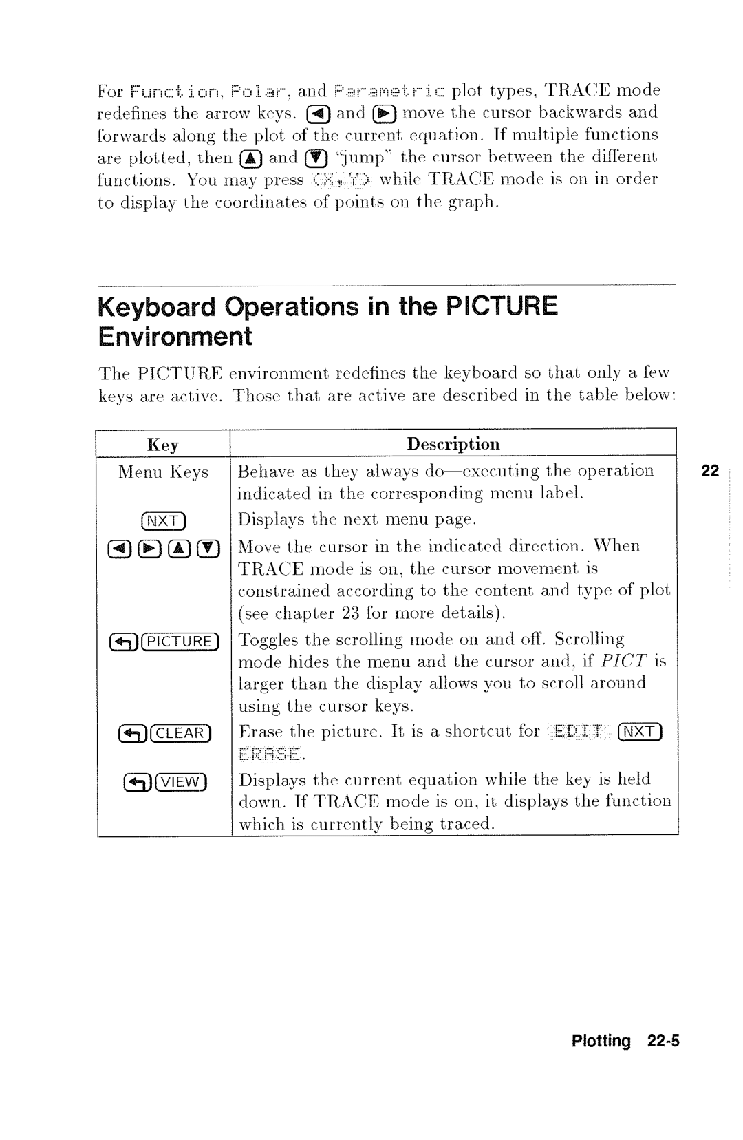 HP 48gx Graphing manual 