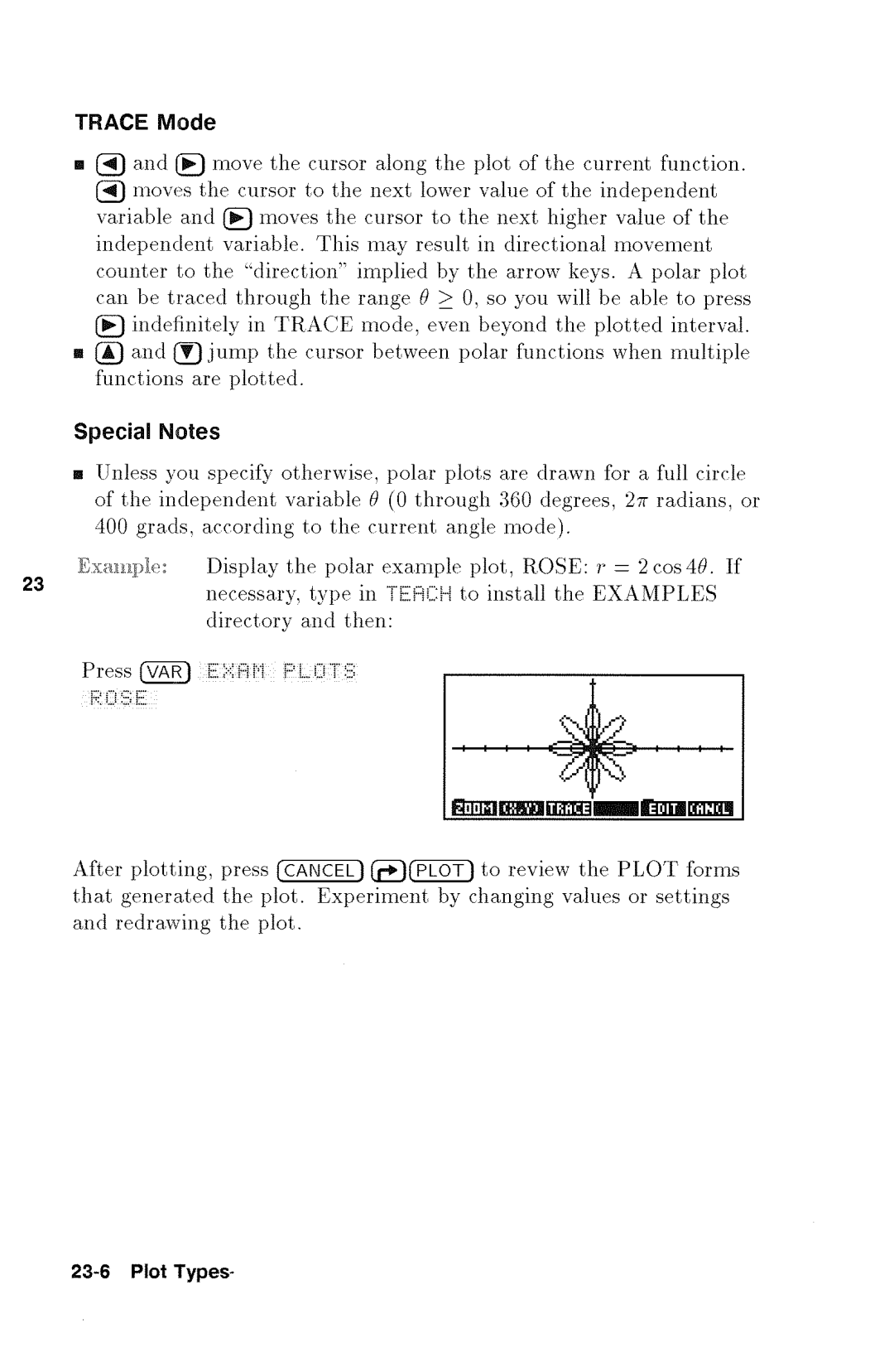 HP 48gx Graphing manual 