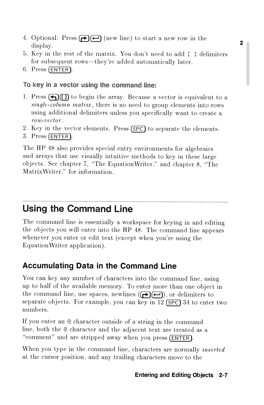 HP 48gx Graphing manual 