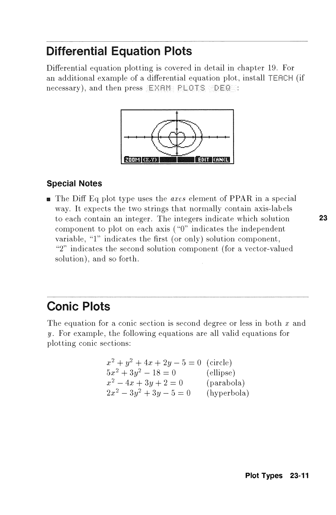 HP 48gx Graphing manual 