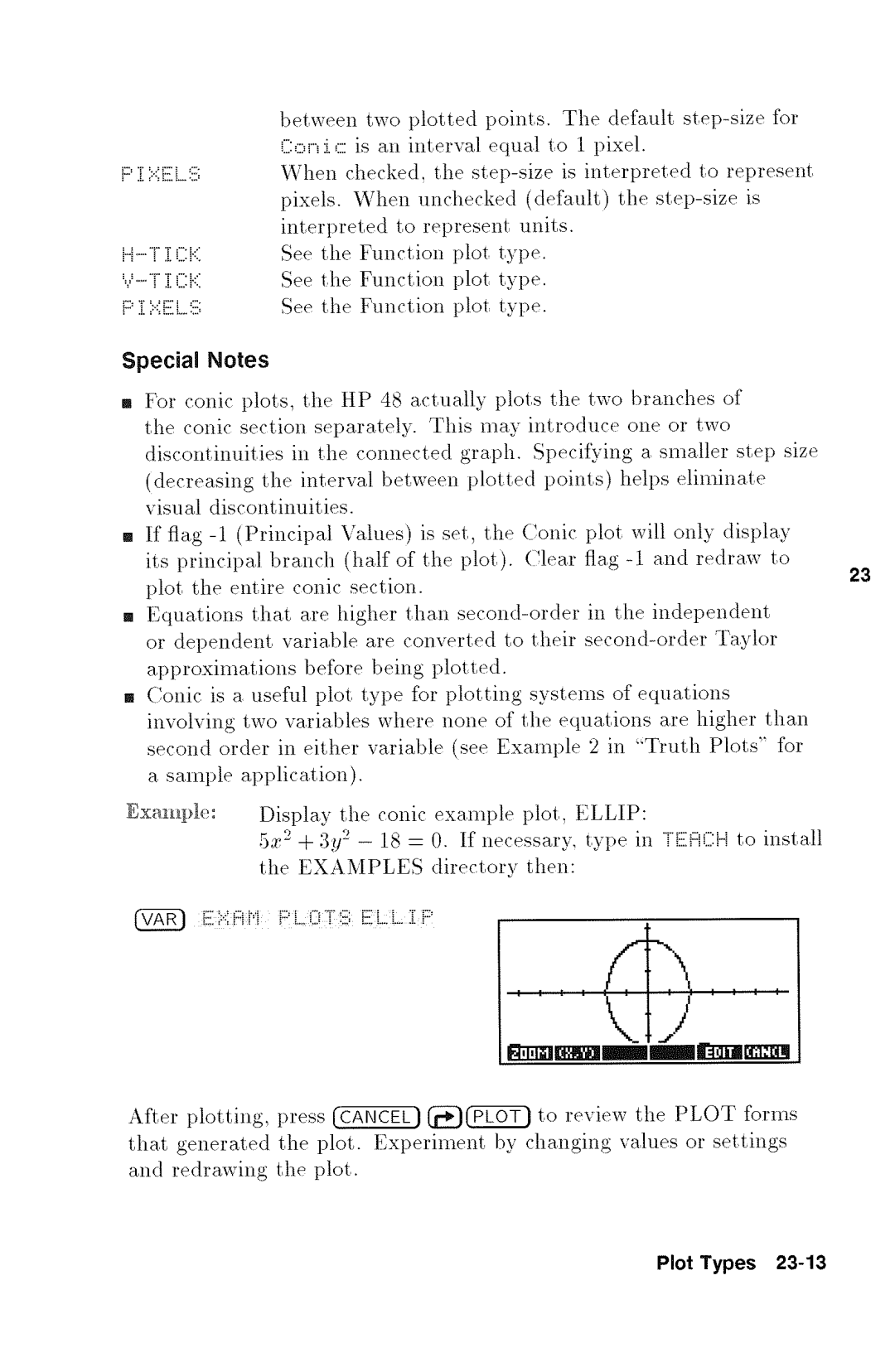 HP 48gx Graphing manual 