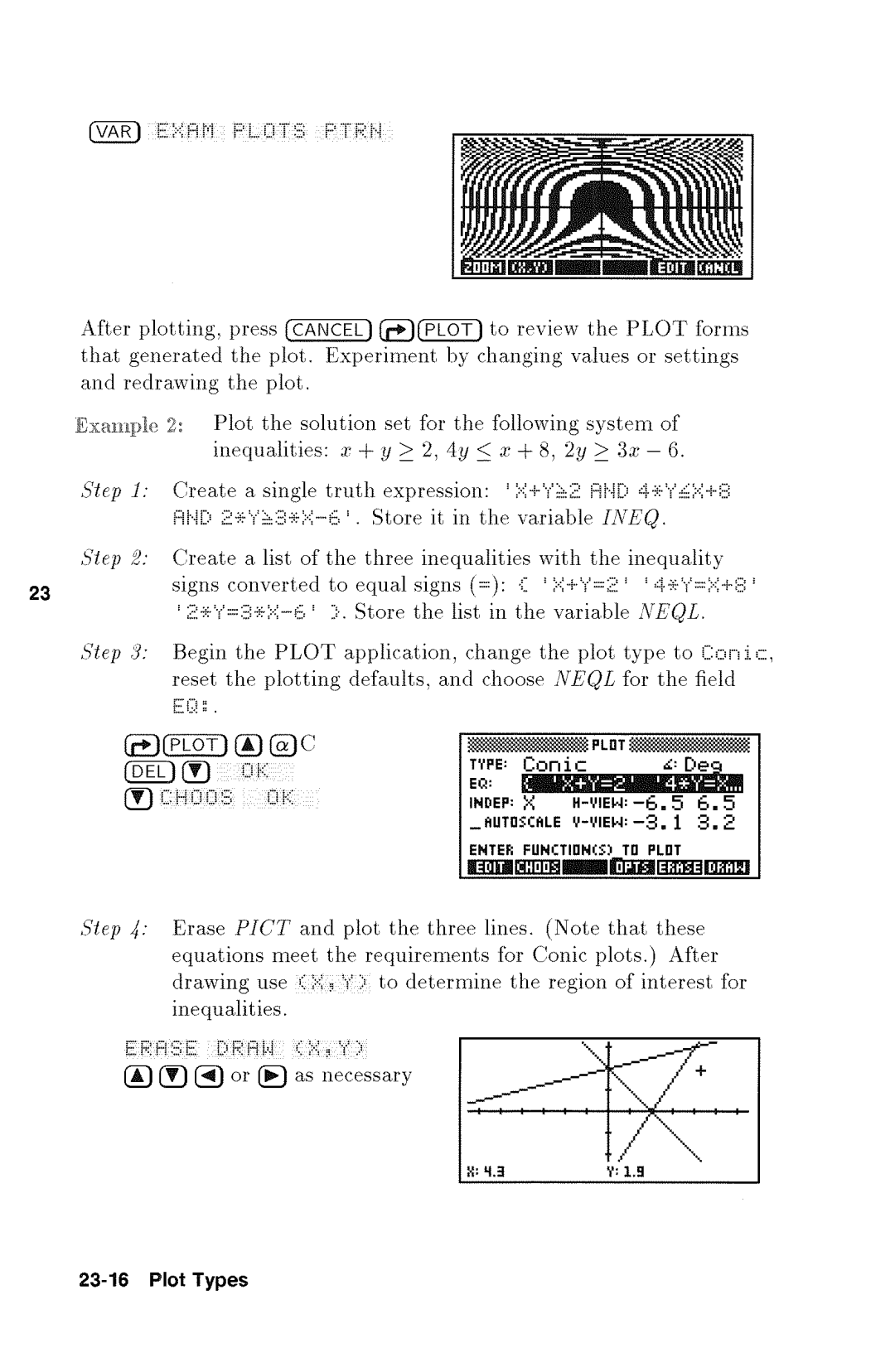 HP 48gx Graphing manual 