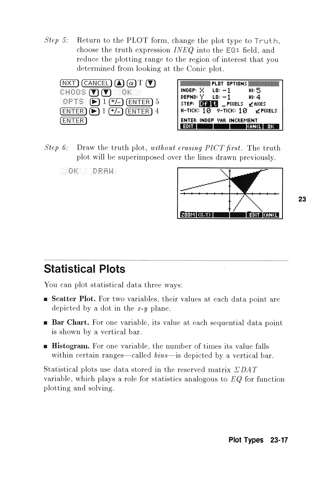 HP 48gx Graphing manual 