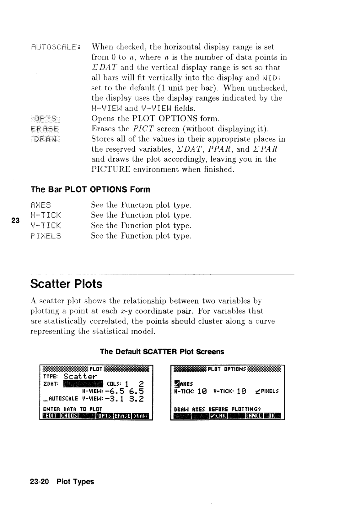 HP 48gx Graphing manual 