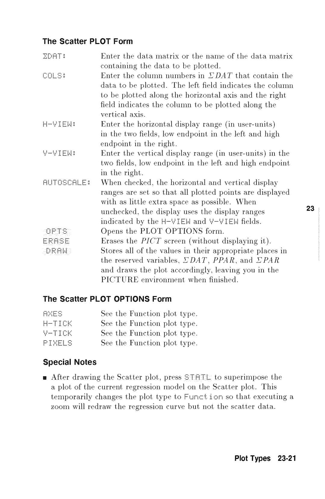 HP 48gx Graphing manual 