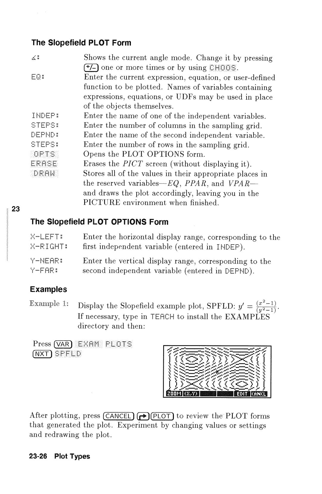 HP 48gx Graphing manual 