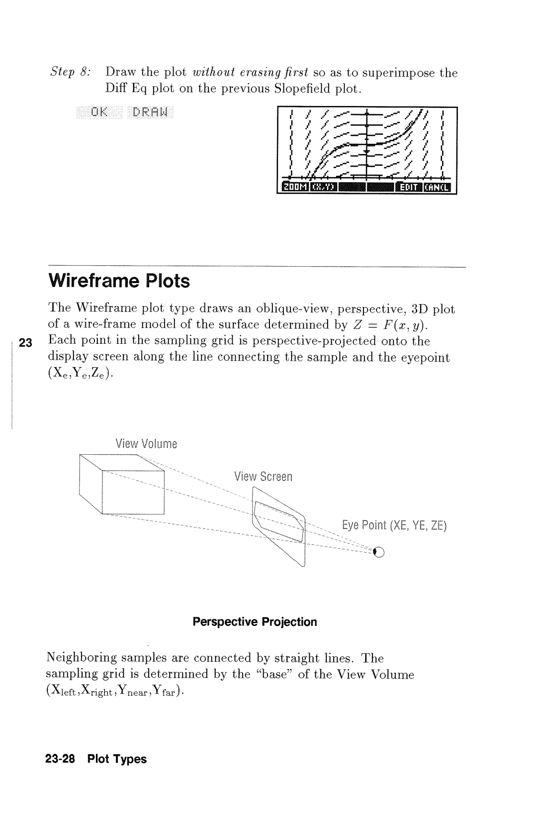 HP 48gx Graphing manual 