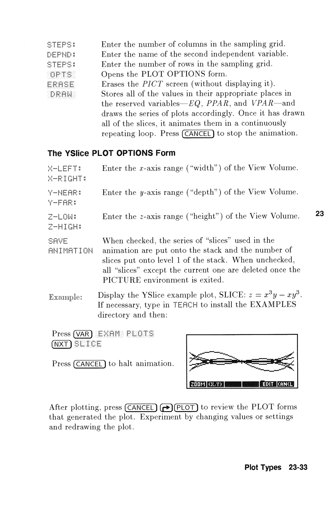 HP 48gx Graphing manual 