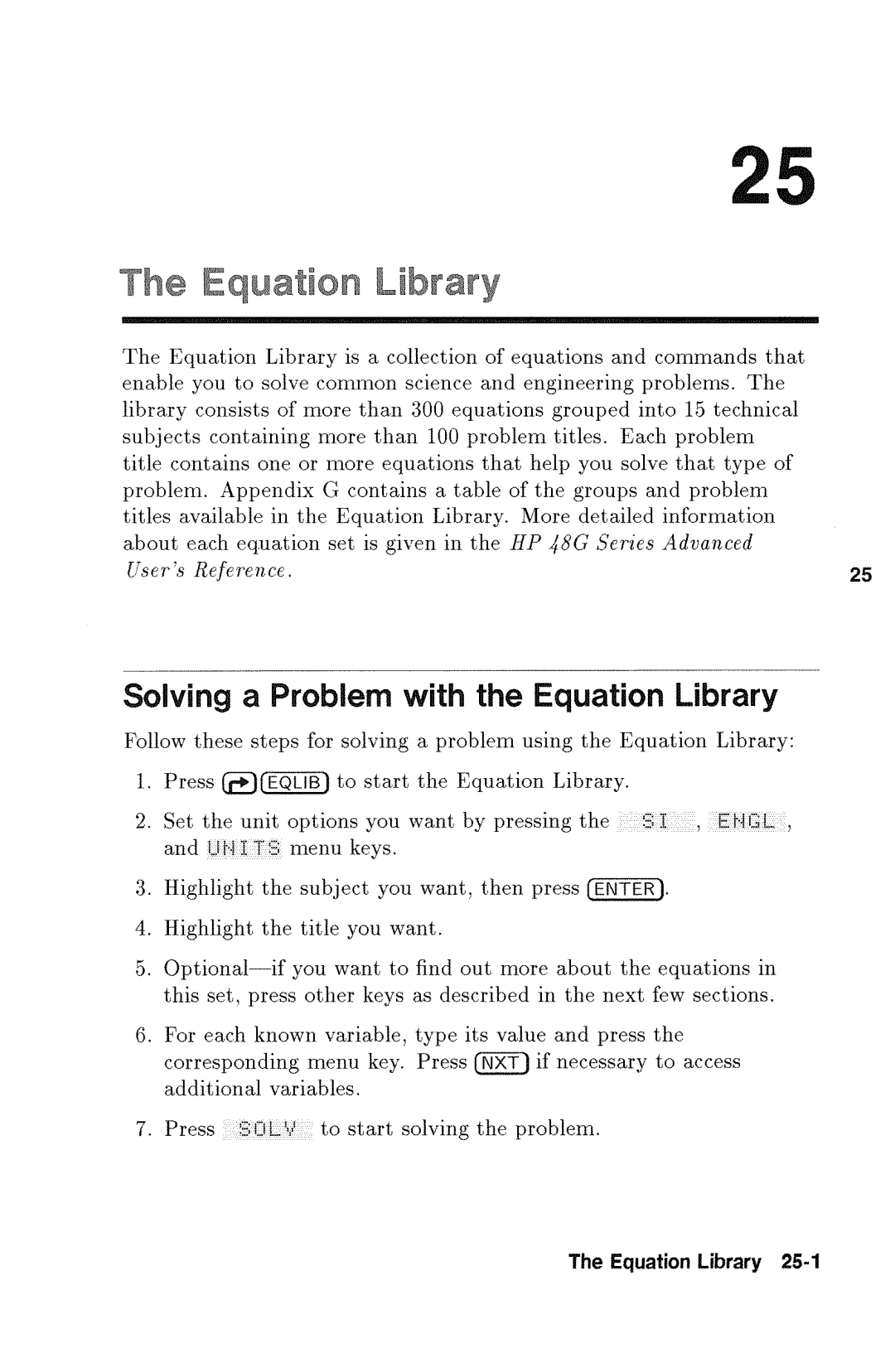 HP 48gx Graphing manual 