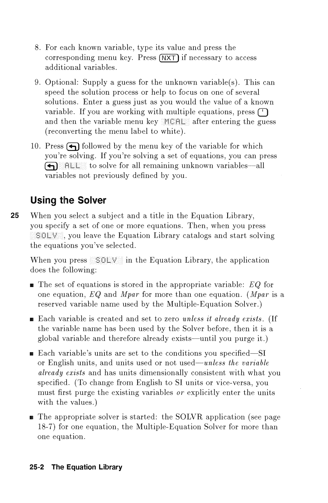 HP 48gx Graphing manual 