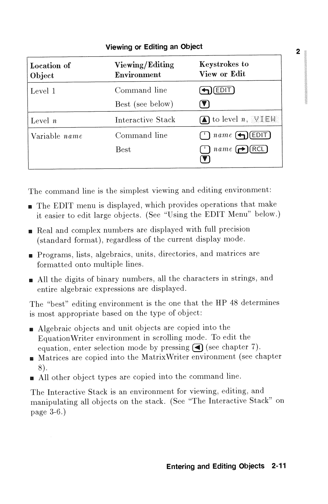 HP 48gx Graphing manual 