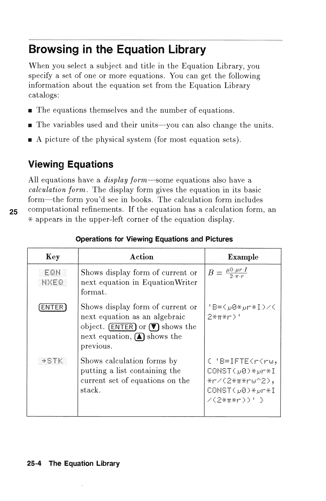 HP 48gx Graphing manual 