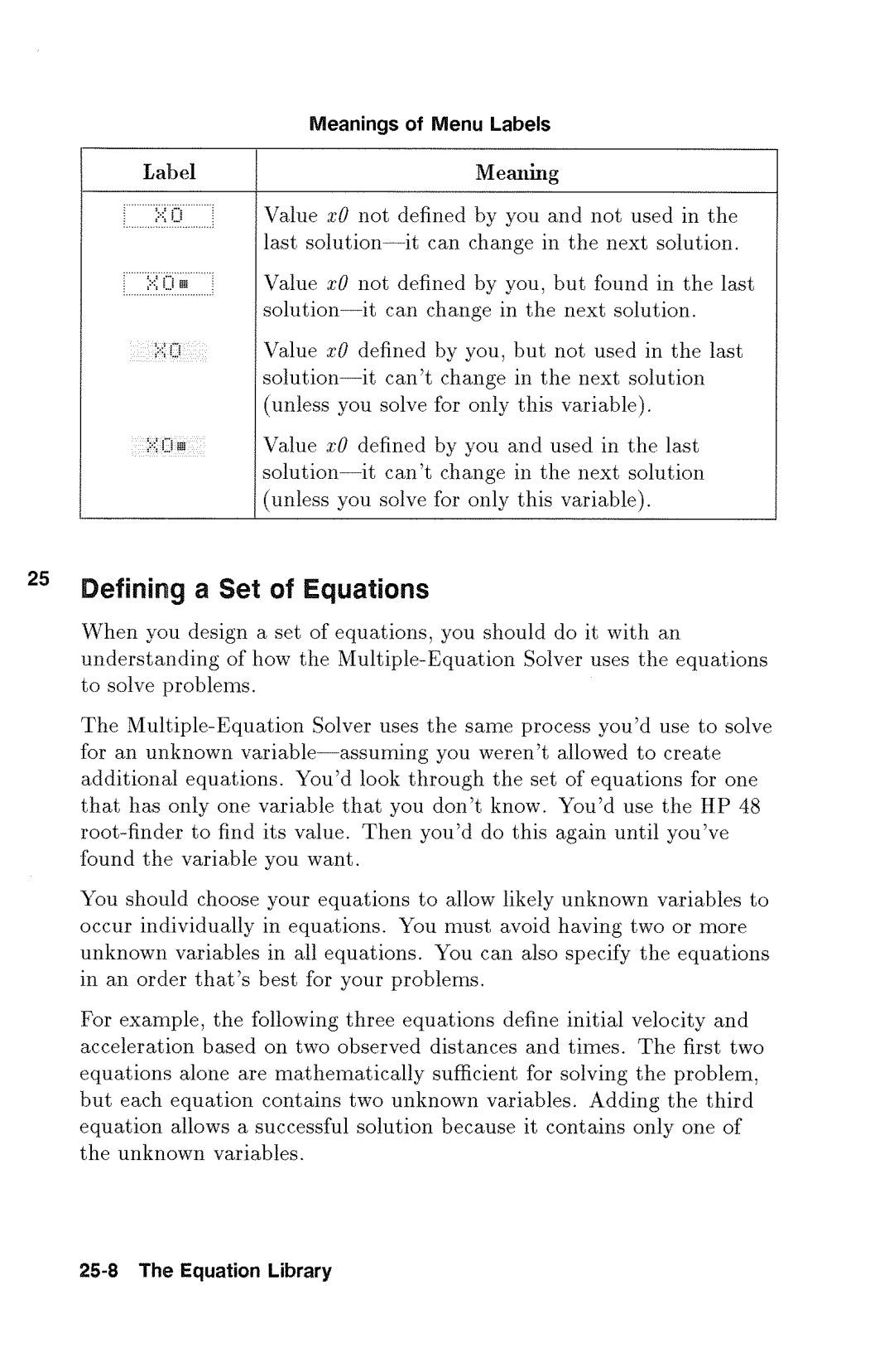 HP 48gx Graphing manual 